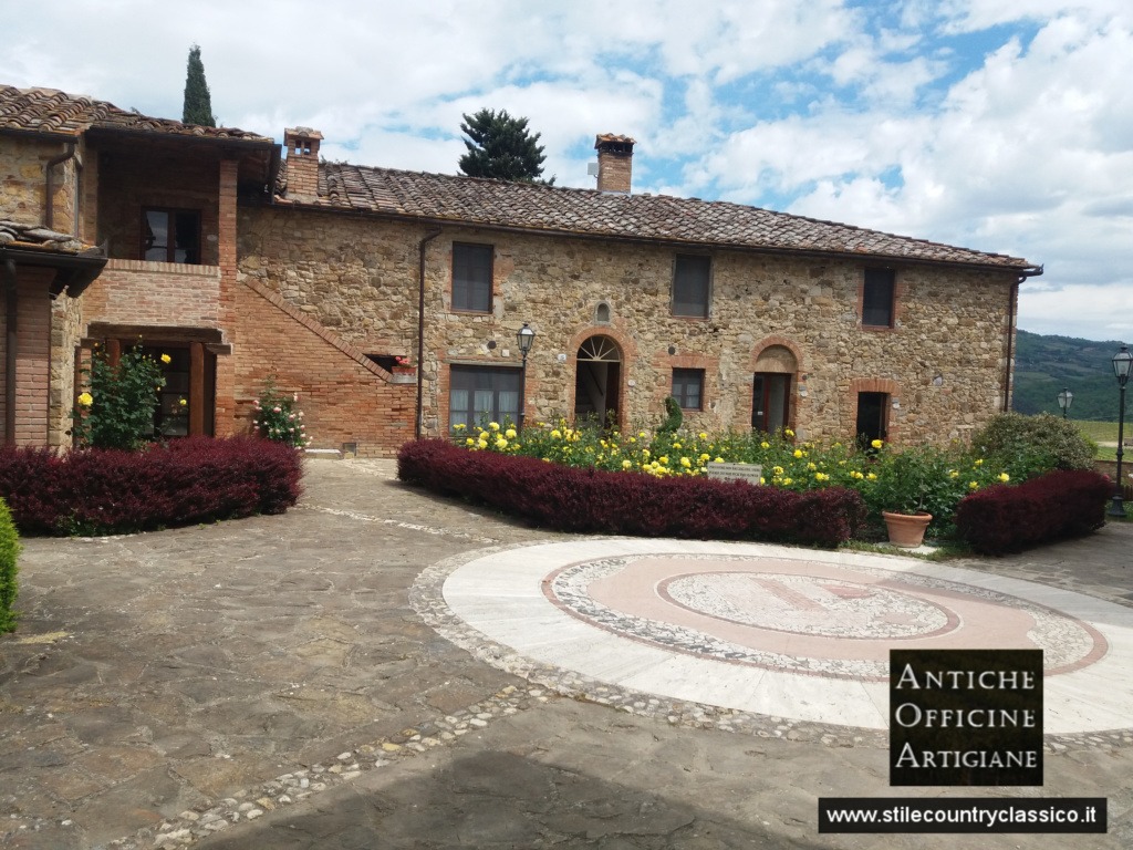 Ristrutturazione rustico Borgo Riserva di Fivizzano Castellina in chianti Antiche Officine Artigiane