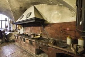 Antica cucina in muratura