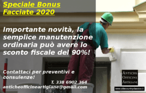 Bonus facciate la manutenzione ordinaria può avere il bonus 2020