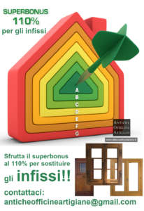 superbonus 110 per gli infissi